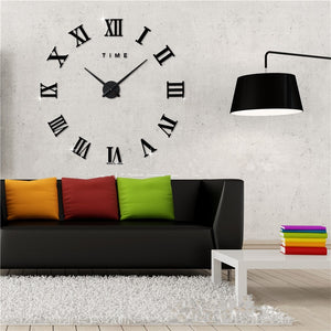 Horloge murale grand 3d