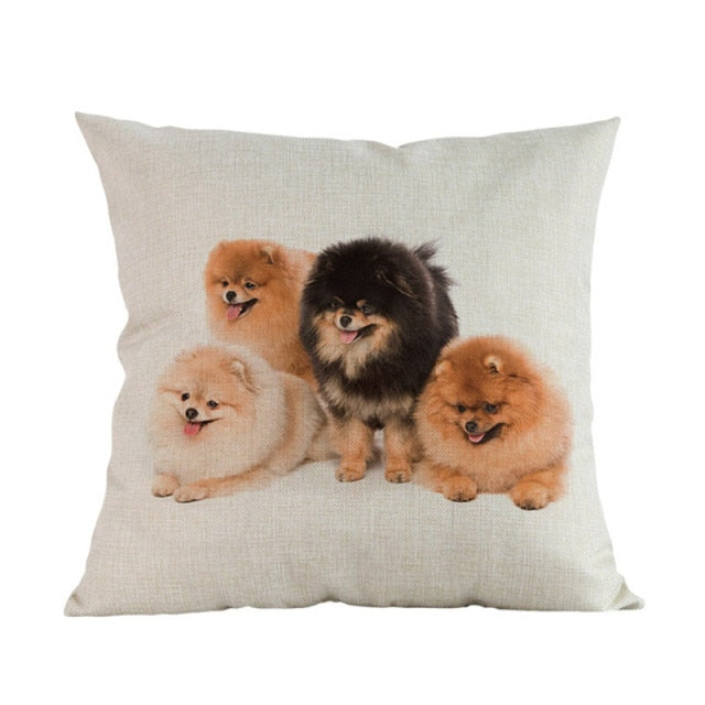 Housse de coussin imprimée Style Animal