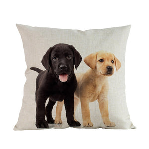 Housse de coussin imprimée Style Animal