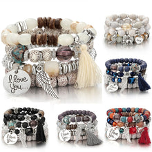 Charger l&#39;image dans la galerie, Gratuits bracelets en pierre et perles(4pcs)
