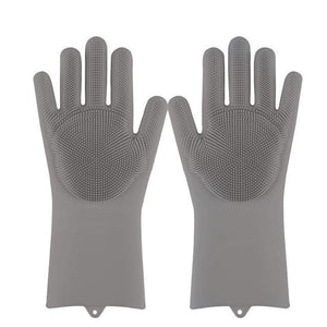 Gants de vaisselle magique en silicone.