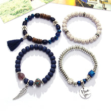 Charger l&#39;image dans la galerie, Gratuits bracelets en pierre et perles(4pcs)
