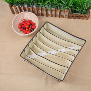 Boîtes de rangement à grilles pliable en tissu