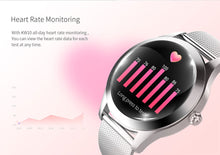 Charger l&#39;image dans la galerie, Montre intelligente connectée  pour femme
