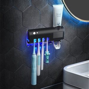 Porte-brosse à dents UV mural Intelligent,