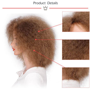 Perruque Afro synthétiques courte yaki