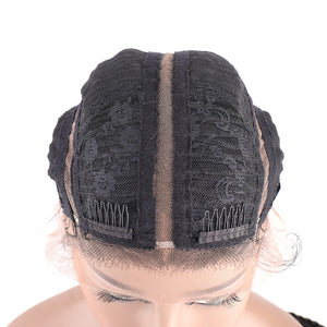 Perruque Lace Front synthétique tressée