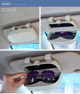 Boîte standard de rangement à lunettes de voiture